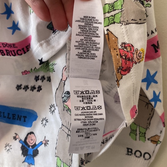 Be Outrageous Long Sleeve Jersey Pjs(new) - Picture 9 of 9